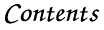 Contents