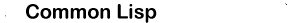 Common Lisp