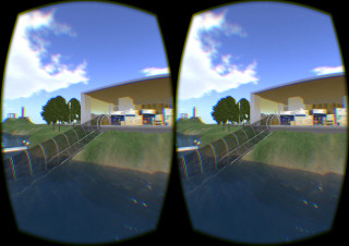 F4K Pavilion in OpenSim on Oculus Rift