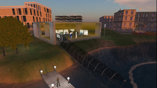F4K Pavilion in OpenSim on Openvue